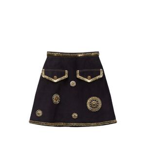 Versace Black Skirts - A-Line Skirts Women